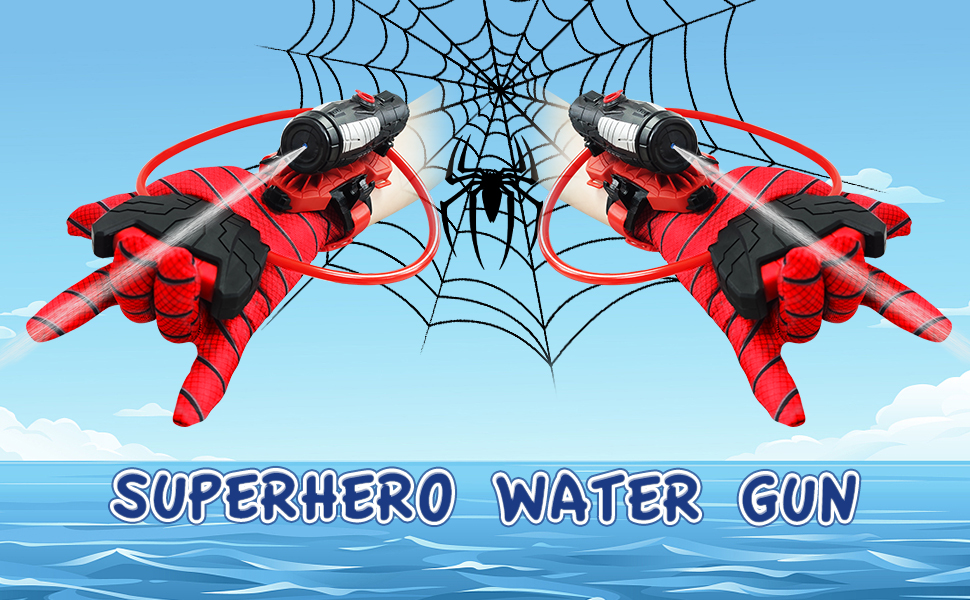 superhero web shooter weter gun