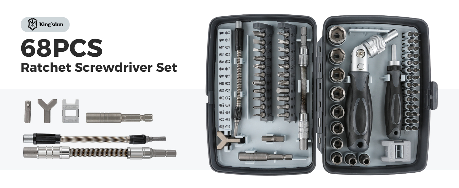 MultiBit Ratcheting Screwdriver Set Multibits & Sockets