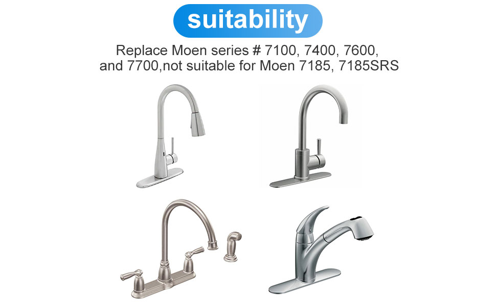 LEDBarz 93980 Single Handle Faucet Repair Kit for Moen Faucet