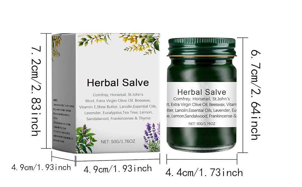Organic Comfrey Herbal Salve