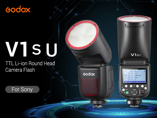 ゴドックス　Godox V1-S TTL ソニー用 新品 GODOX Godox V1-S 日本正規代理店品 TTL フラッシュストロボ