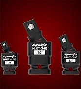 EPAuto 3Pcs Impact Universal 1/2. 3/8. and 1/4 U-Joint Ball Spring Set. Cr-Mo Steel