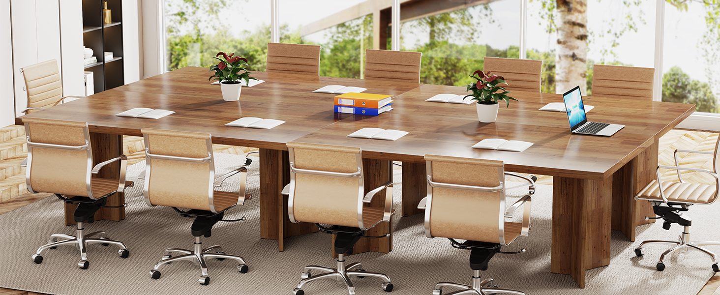 executive desk with large walnut wood tabletop Study Writing Desk