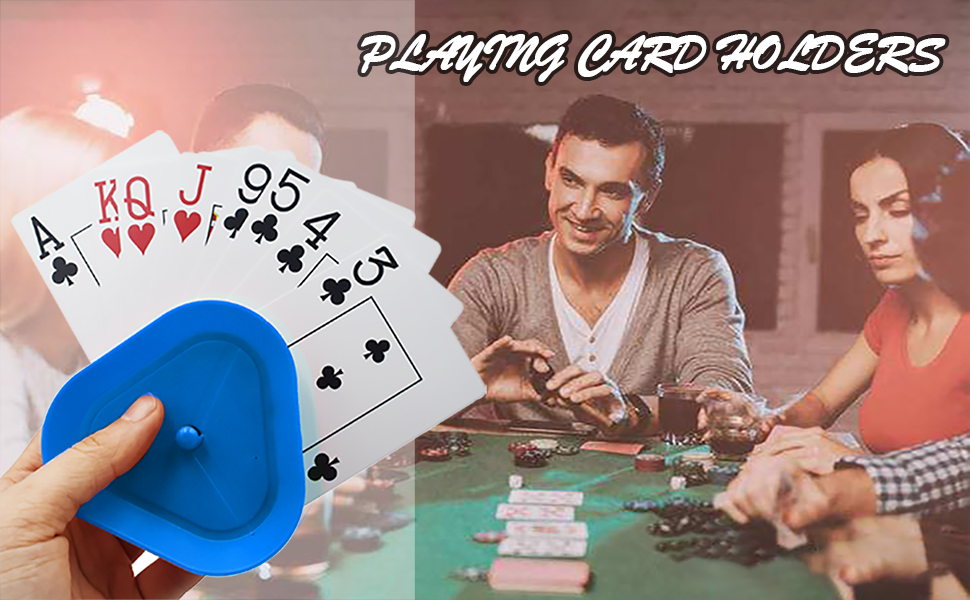 Yuanhe Playing Card Hand Holders Triangle Shaped Hands