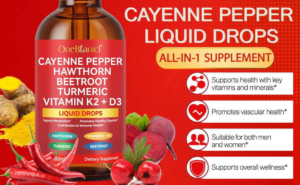 Cayenne Pepper Drops