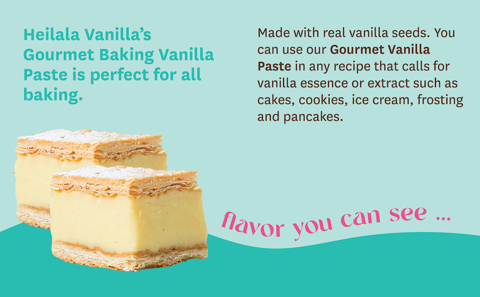 Heilala Gourmet Baking Vanilla Paste