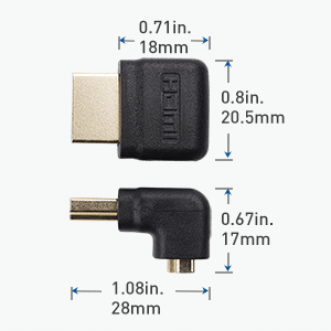  90-Degree HDMI Adapter