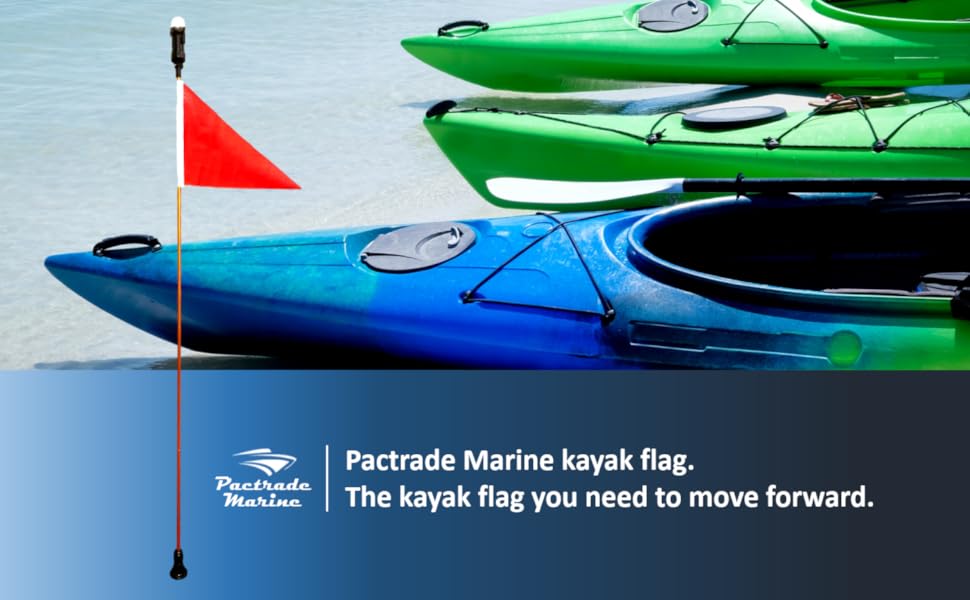 Amazon.com: Pactrade Marine Pontoon Kayak Canoe Flag Pole