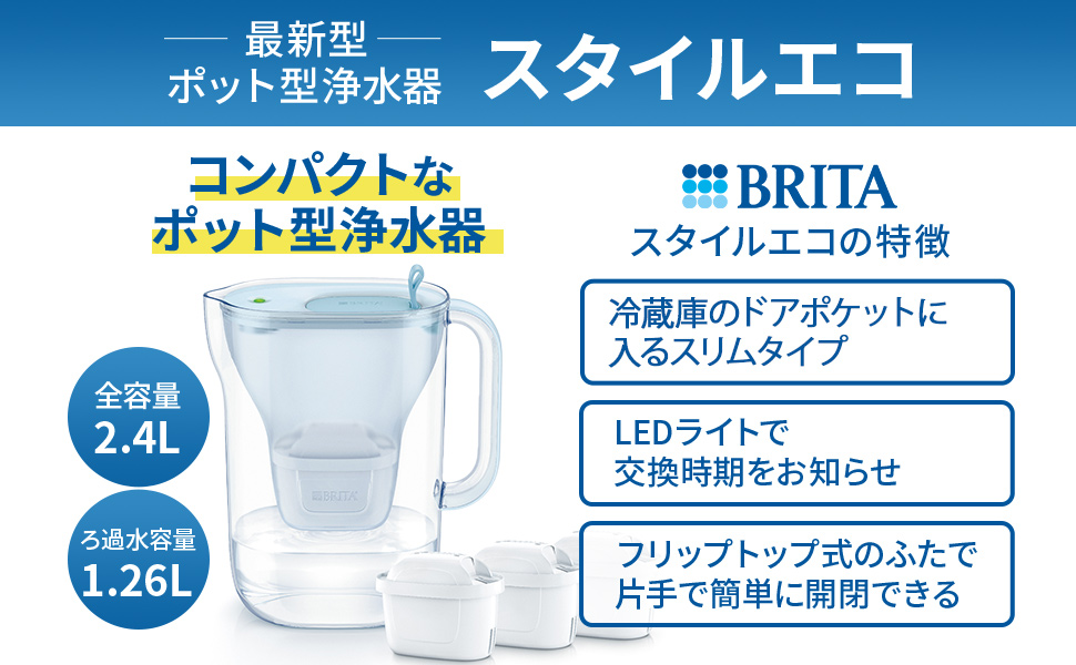 Amazon | 日テレ7公式 ブリタ スタイルエコ 特別セット 水道水