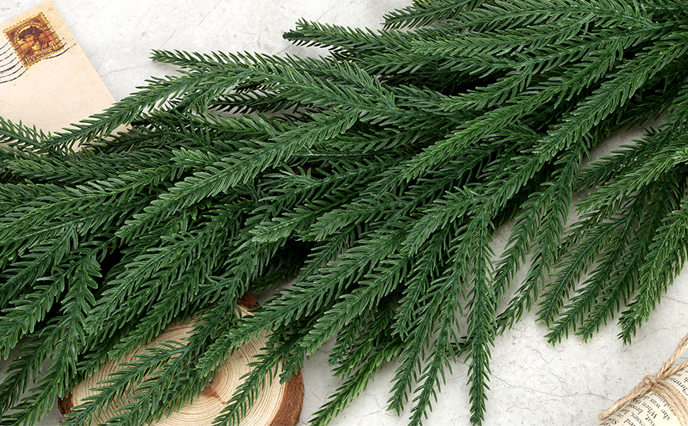 Artificial Norfolk Pine Garland