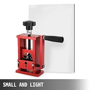 VEVOR Machine A Denuder Manuelle HXSD-025mini, Pince A Denuder Manuelle 1.5-20mm, Pour Recycler Les Fils De Cuivre/enlever Lisolant En Plastique Et En Caoutchouc Des Fils De Ferraille Intacts 16 Machine à Dénuder