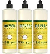 MRS MEYERS Liquid Dish Soap, Honeysuckle, 16 Fluid Ounce (Pack of 3)