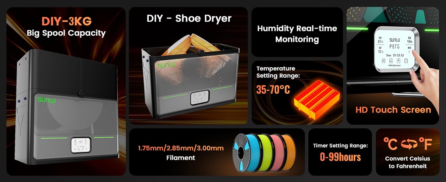 SUNLU Filament Dryer S4