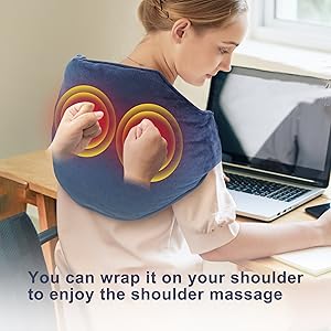 heating pad with massager