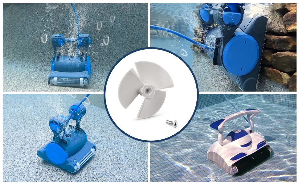 Amazon.com: Pool Cleaner Impeller RCX11000 with Screw