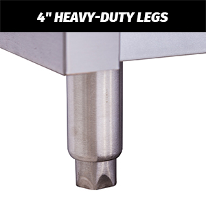 6&#34; Heavy-Duty Legs