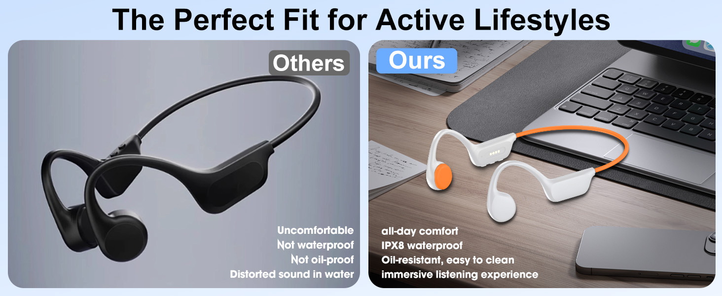 water proof headphones swimming