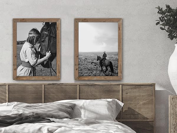 Amazon.com - Rustic Picture Frame 8x10, 100% Reclaimed Wood