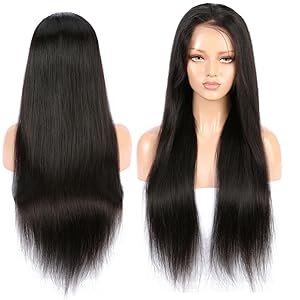 straight lace front wig