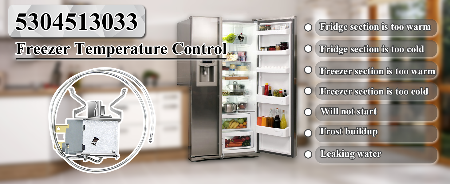 Cenipar 5304513033 Freezer Temperature Control Thermostat