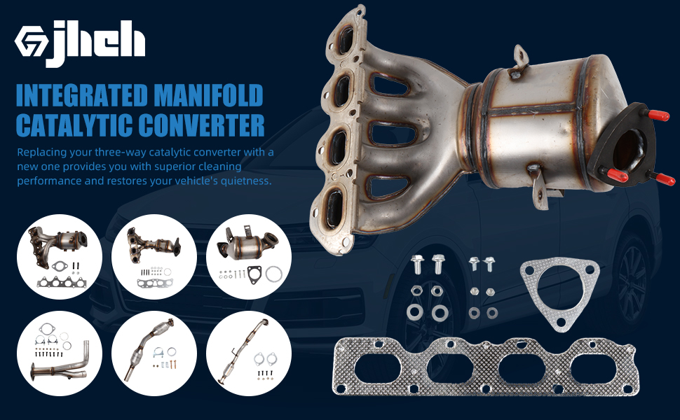 Amazon.com: Gjhch Catalytic Converter Compatible with Prius