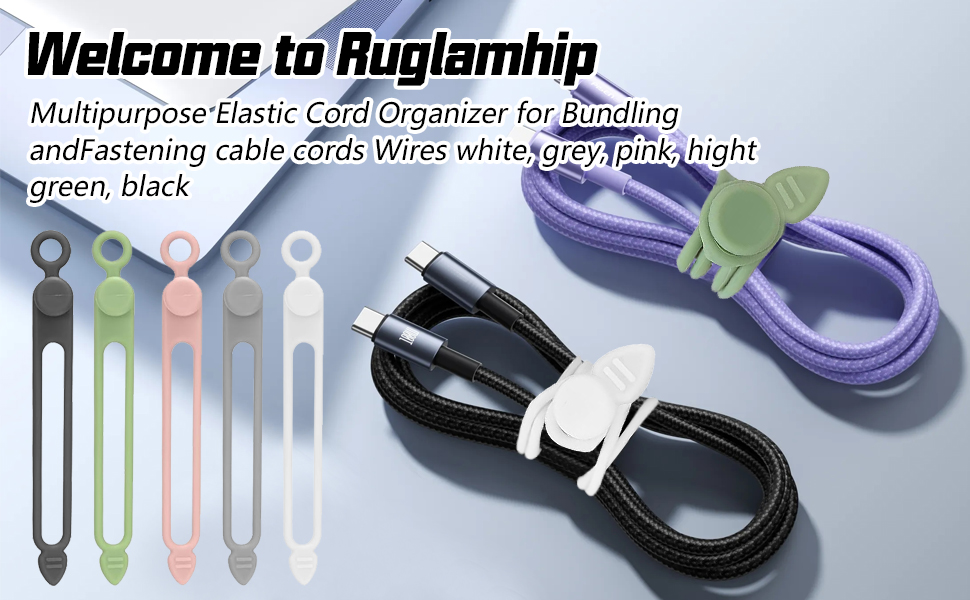 Reusable Cable Straps Wire Organizer