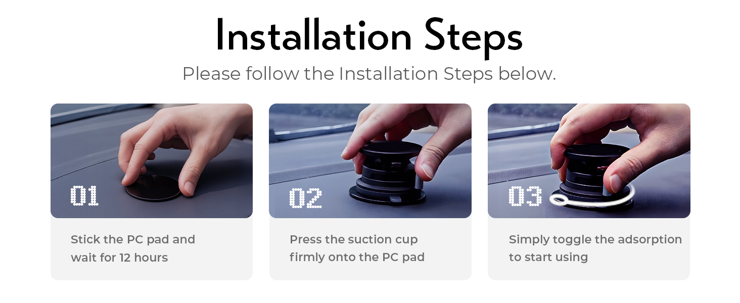 15 Vauum Suction Magsafe Car Mount Charger