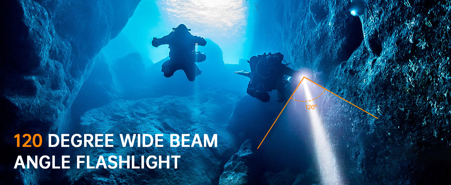 a diver and a diver in a cave