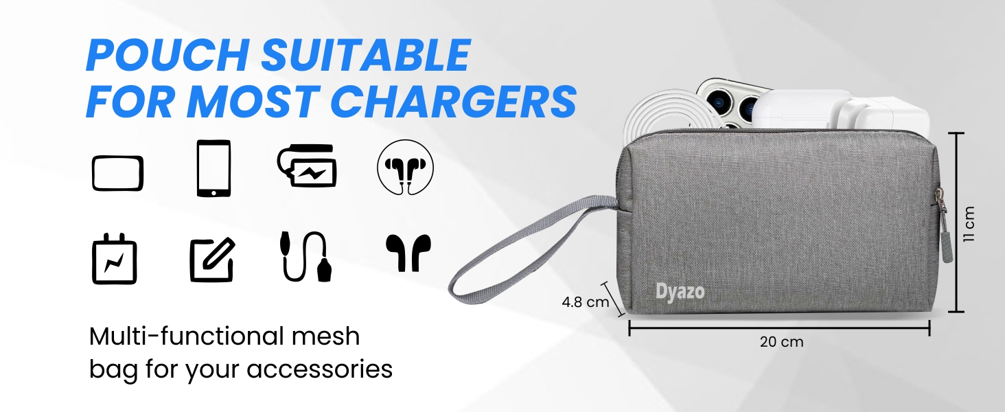 Laptop Sleeve with Charger Pouch