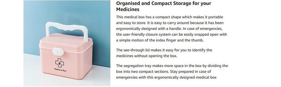 Medical Box Blue And Light Orange