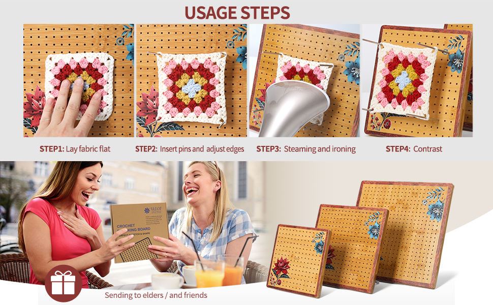 crochet blocking board