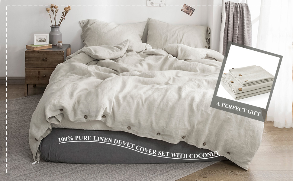 natural linen duvet cover 
