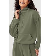 Amazon.com: ODODOS Women's Modal Soft Cinchable Sweatshirts