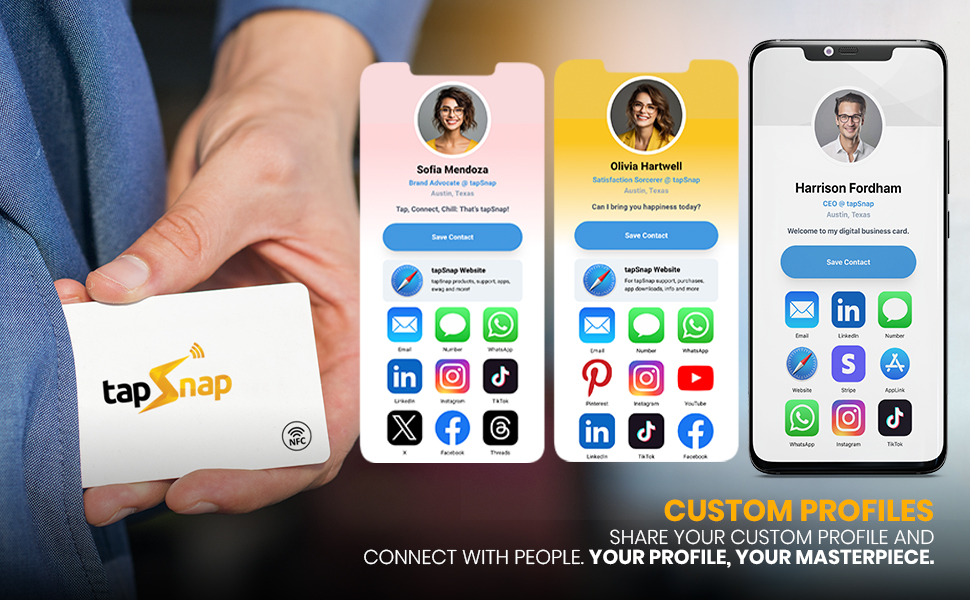 Custom Profiles - Your Profile, Your Masterpiece.