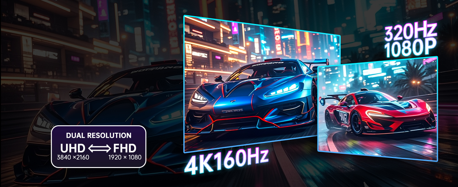 Dual Mode Gaming Monitor