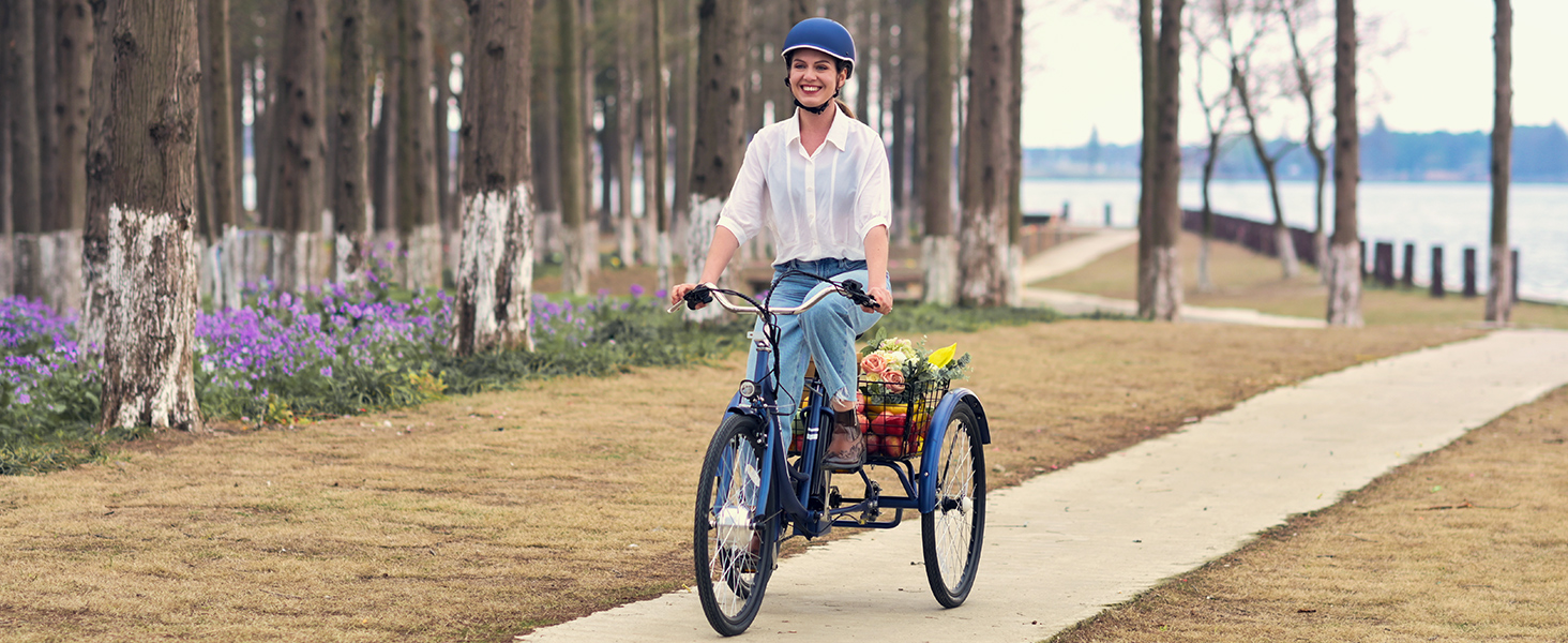 Viribus Electric Trike, Electric Tricycle for Adults