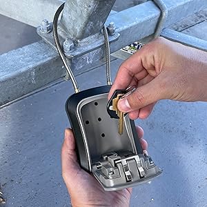 lock box wall mounted and portable