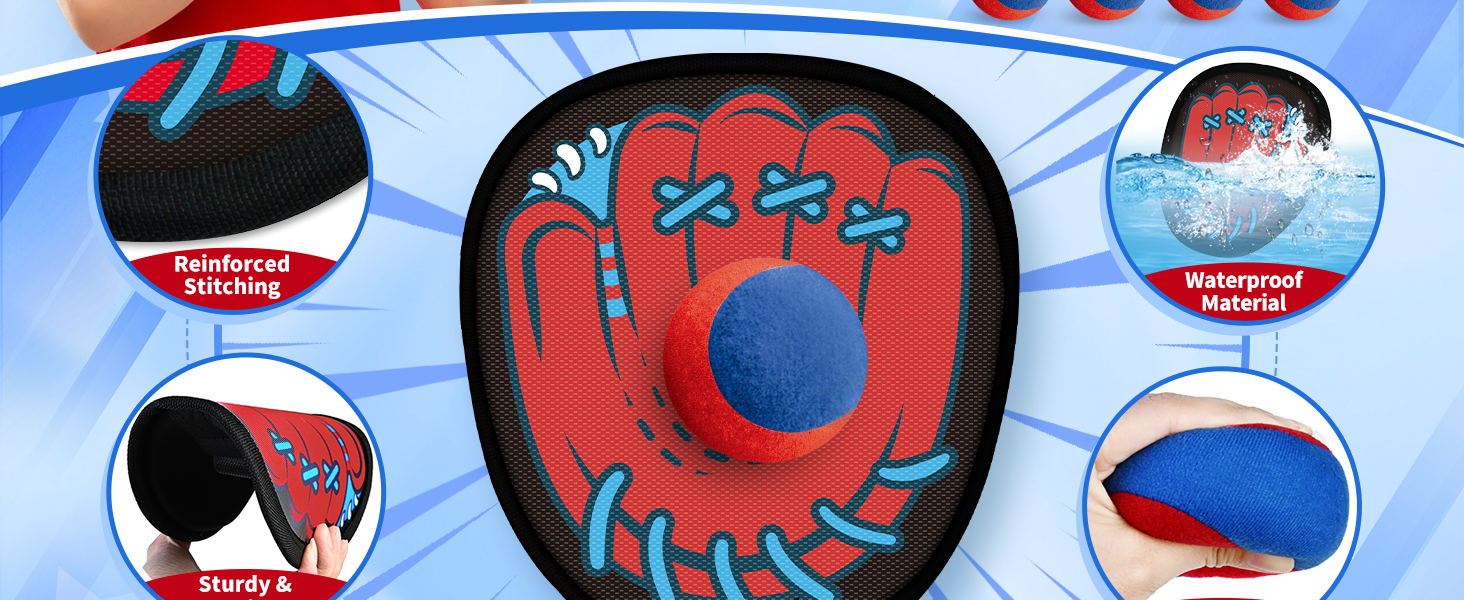 Velcro Ball and Catch Game,