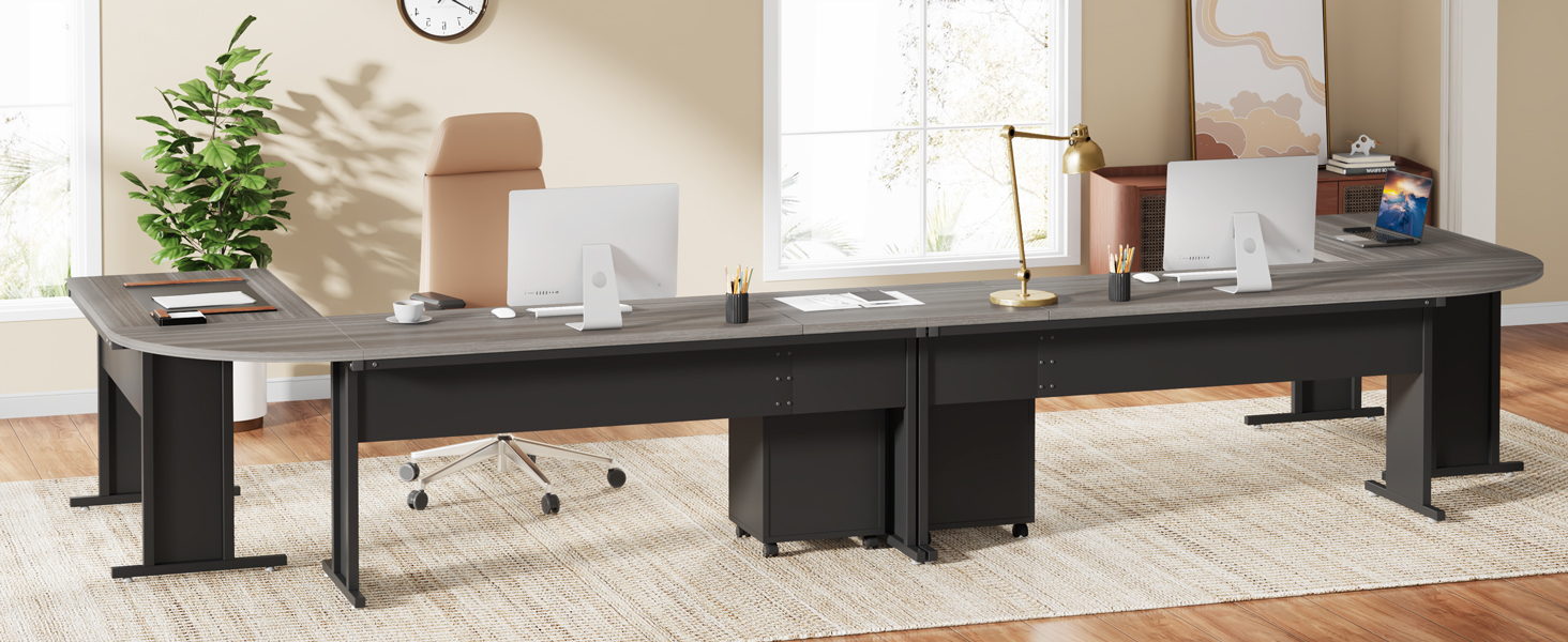 large l-shaped computer desk