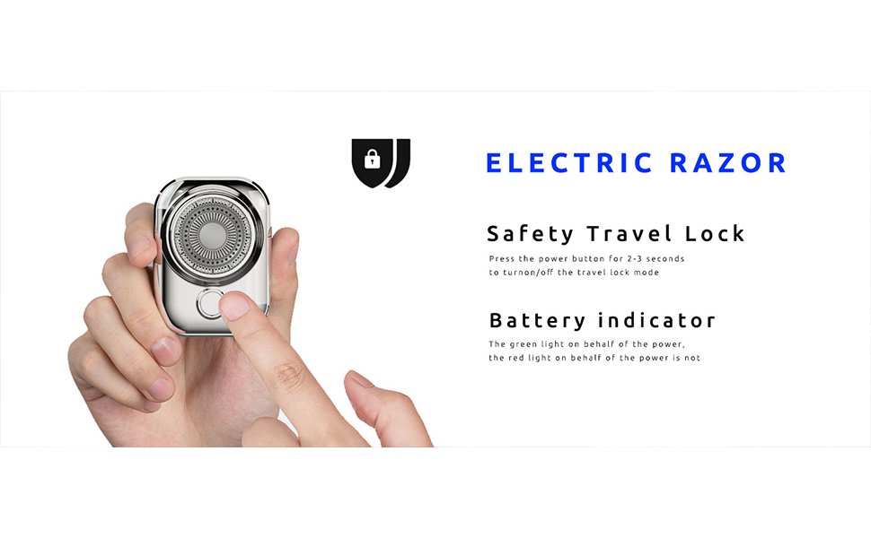 Mini Portable Travel Shaver