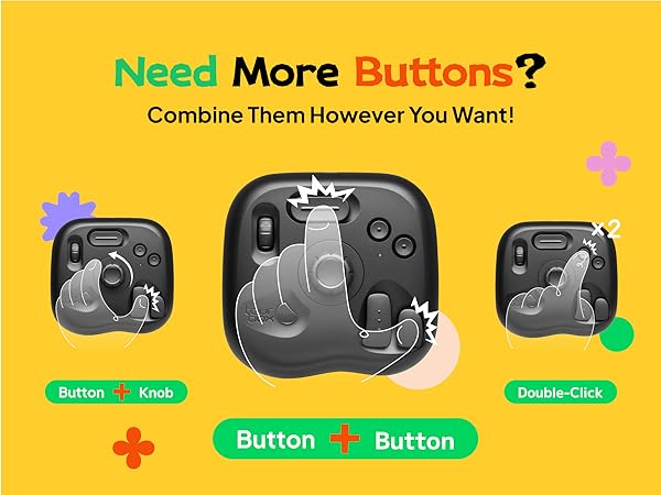 There’s always more to explore - More Buttons