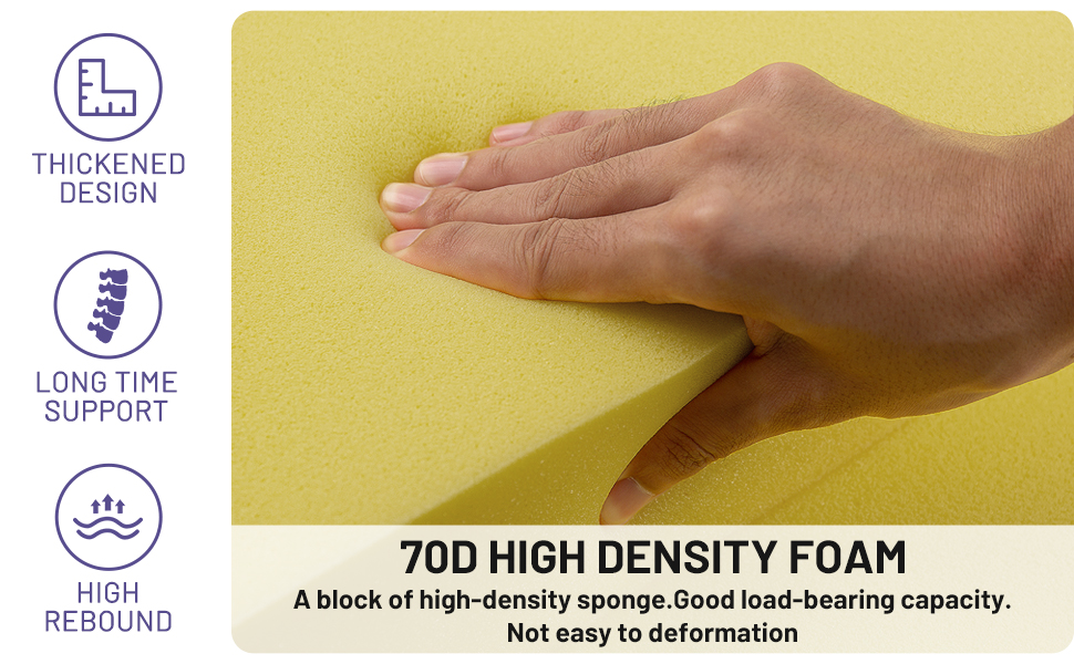 Sutteles Bench Cushion, Bench Cushion for Indoor Furniture