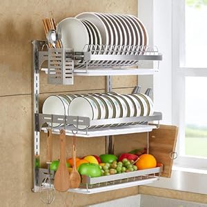 3 Tier Dish Drying Rack