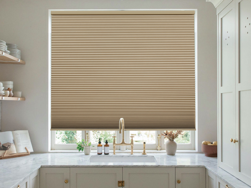 Persilux Cordless Blackout Cellular Blinds for Windows Shades Noise