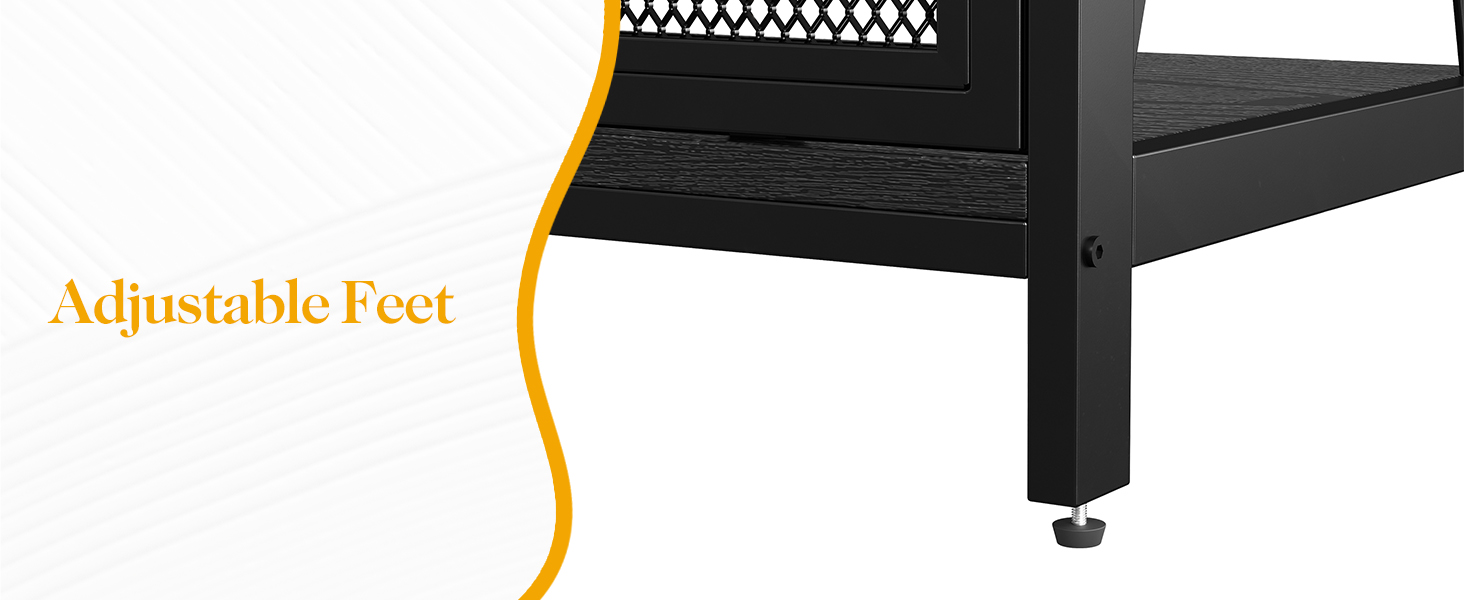 RoyalCraft TV Stand with Mount and Power Outlet, 51" Swivel