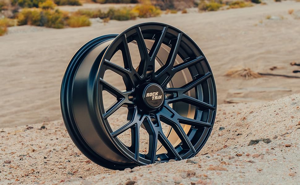 Amazon.com: RockTrix RT104 15in Wheel 15x7 4x137, 4+3 Offset