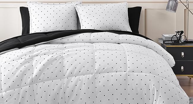 polka dot comforter