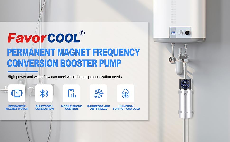 water pressure booster pump