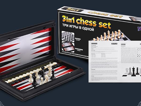 magnetic chess set