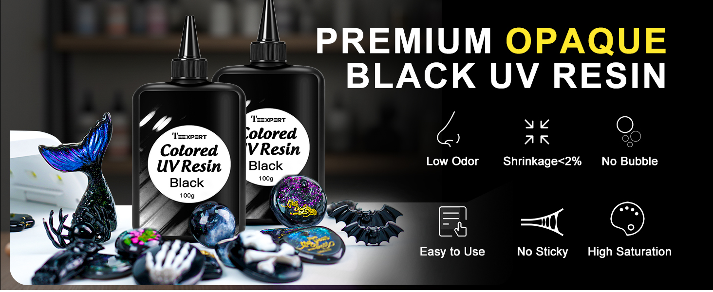 uv resin kit colored uv resin opaque black uv resin color high viscosity uv resin jewelry making kit